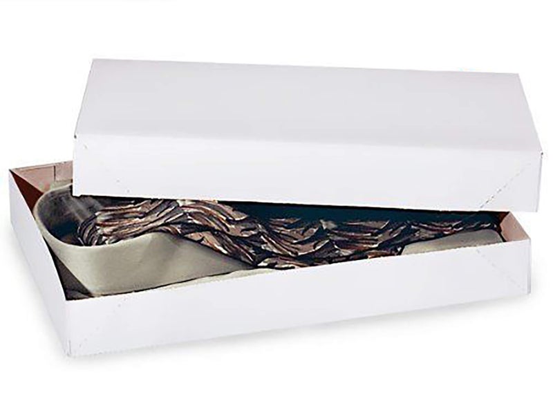 ALEF 14in x 9.5in x 2in White Shirt Gift Wrap Boxes with Lids (10-Pack),Father's Day - Image 4